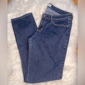 Abercrombie and Fitch Women's Straight Leg Dark Wash Jeans Size 10R - W30/L33